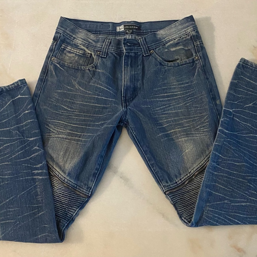 Blue Men's Skinny Jeans